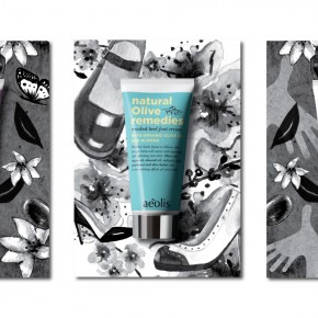 aeolis skin care post cards